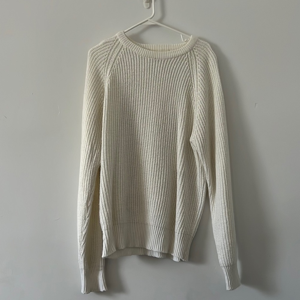 White Chunky Sweater